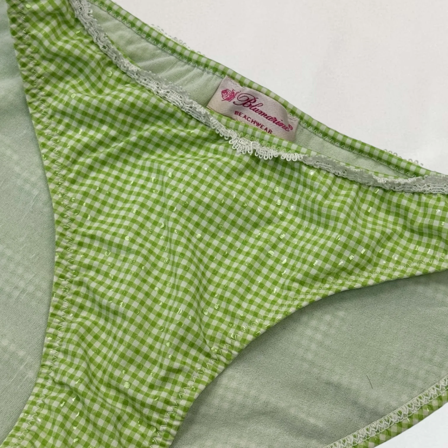 Blumarine gingham bikini - Image 4