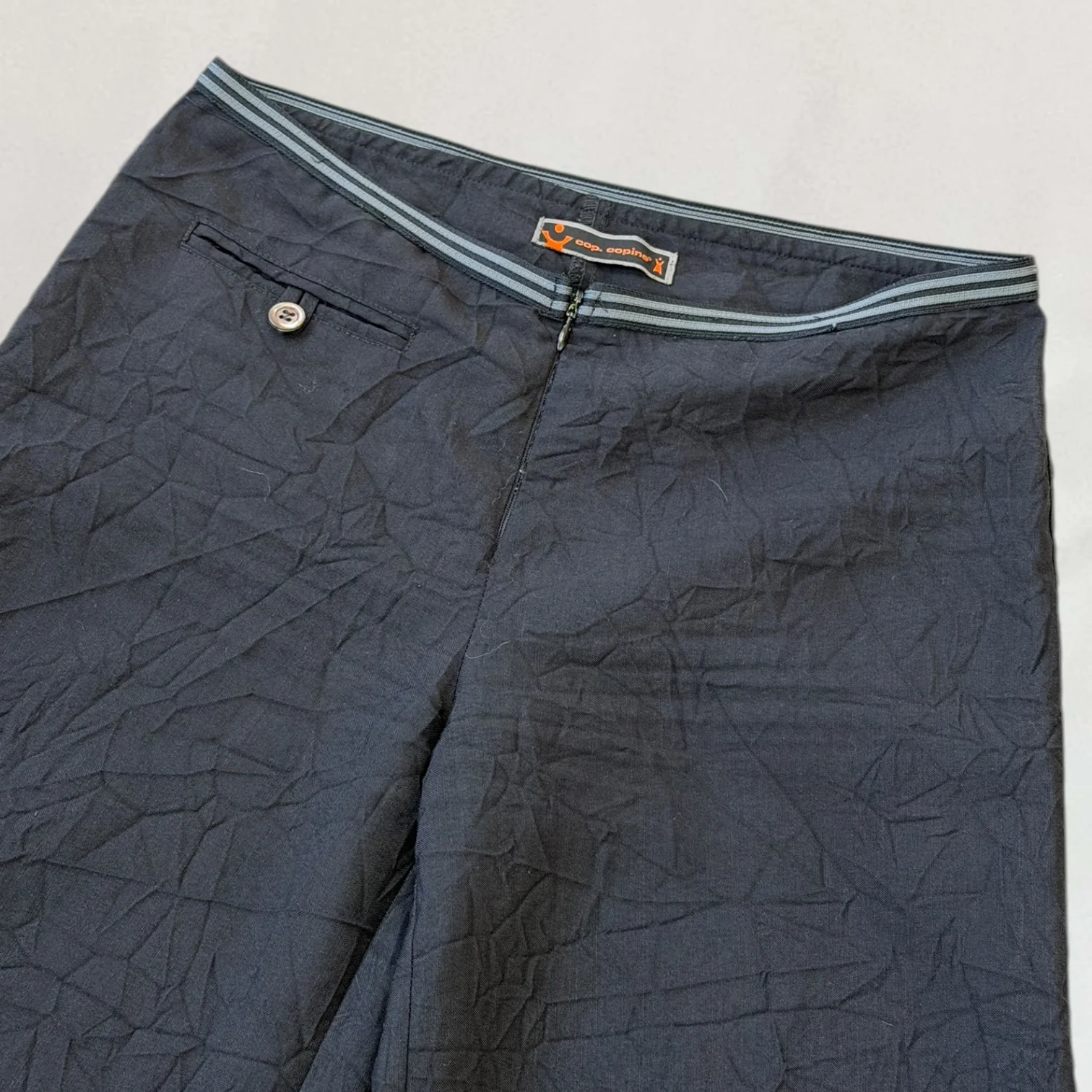 Cop Copine crinkle trousers - Image 3