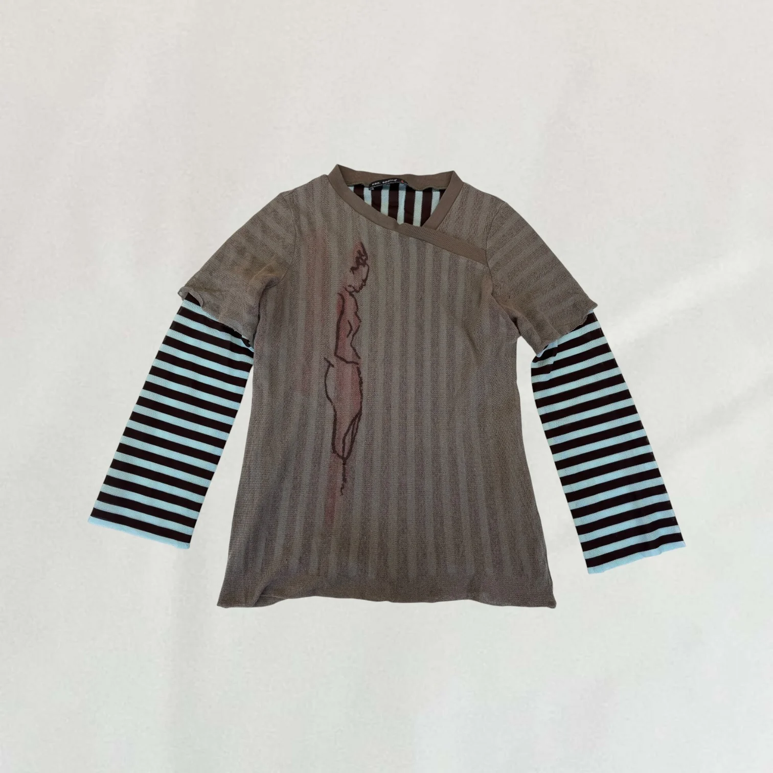 Cop Copine double layered top - Image 2