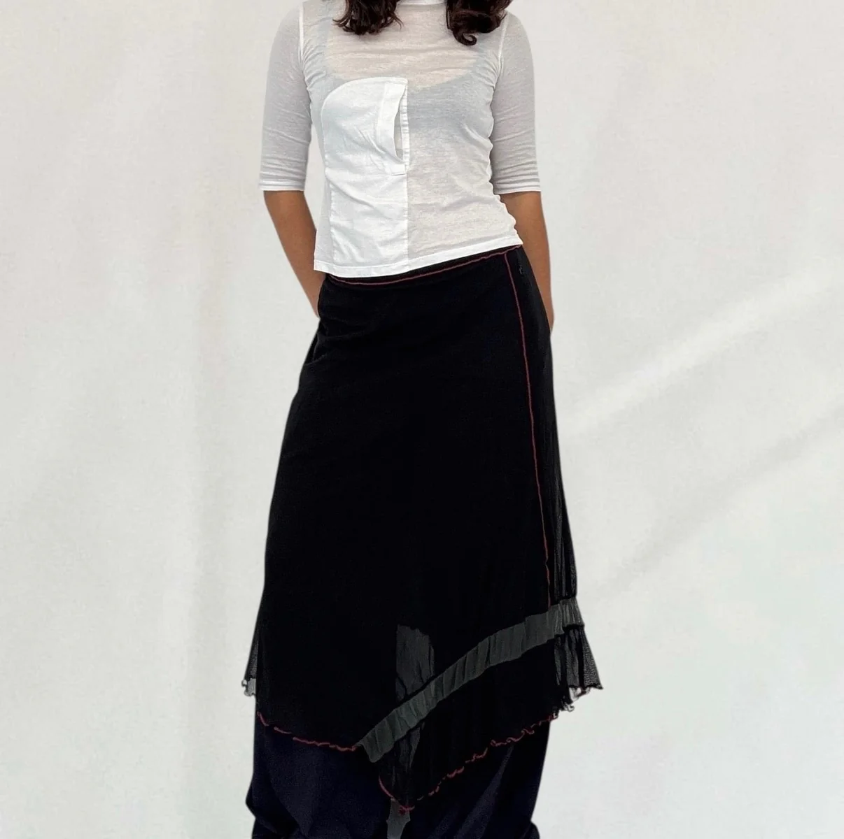 Cop Copine mesh skirt