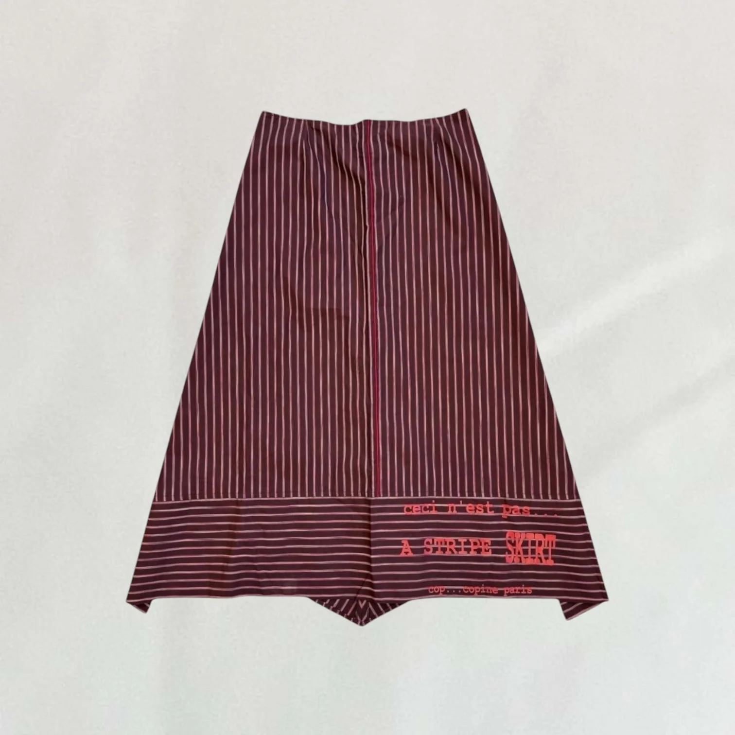 Cop Copine pinstripe skirt - Image 3