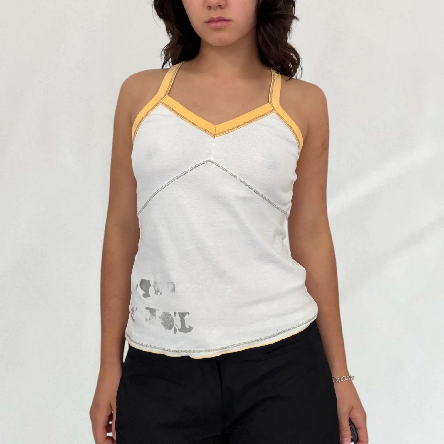 Cop Copine racer back top