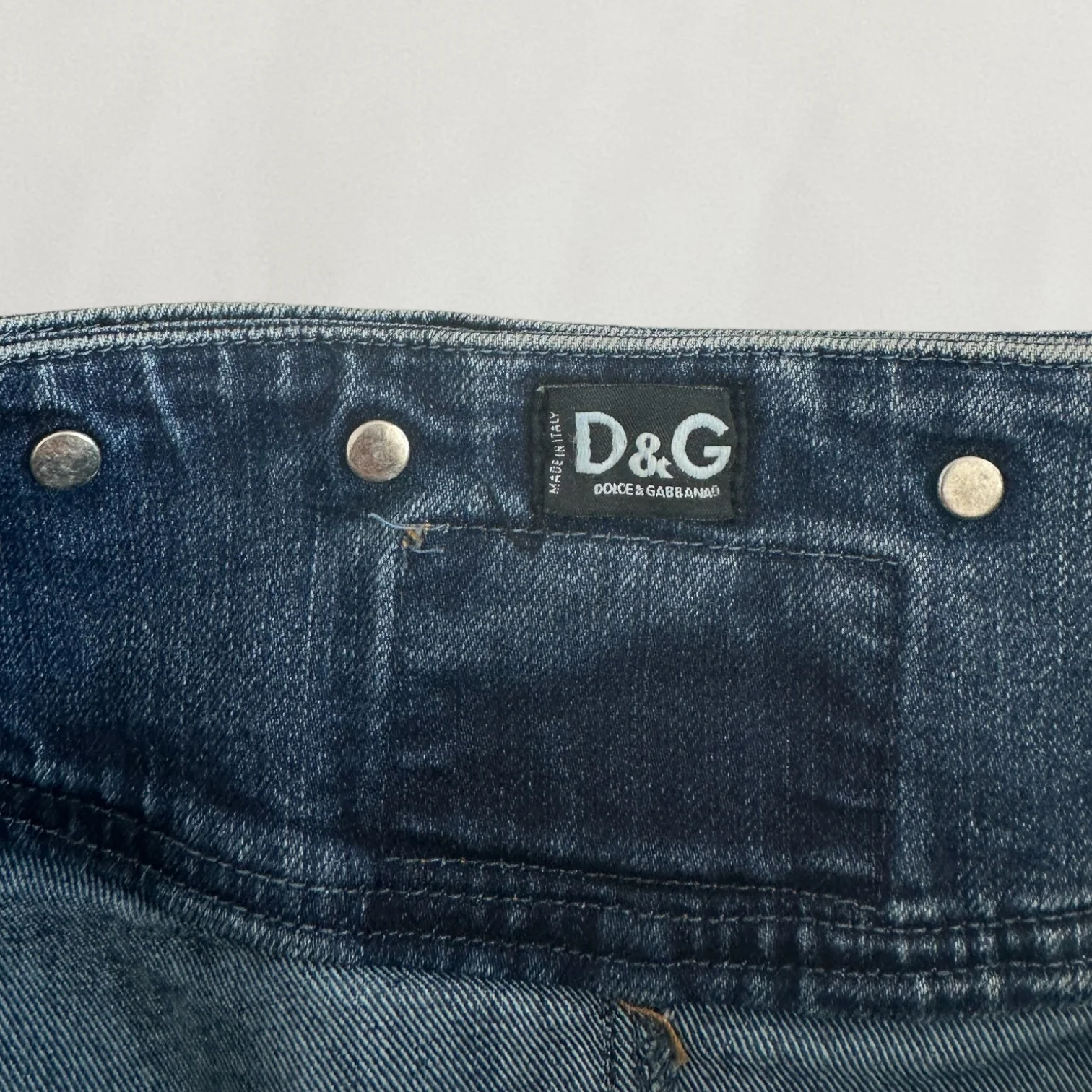 Dolce & Gabbana denim mini skirt - Image 4