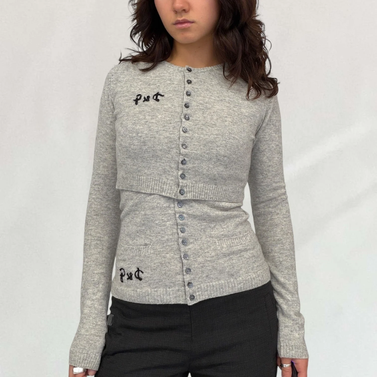 Dolce & Gabbana knitted top & cardigan