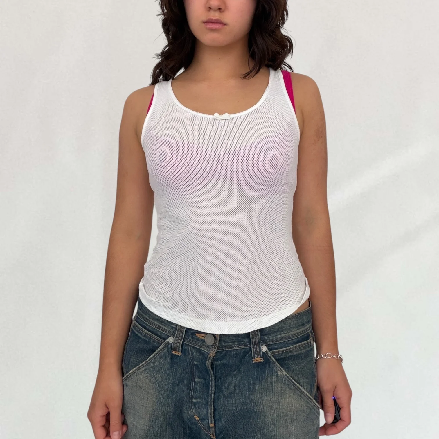 Dolce & Gabbana netted tank