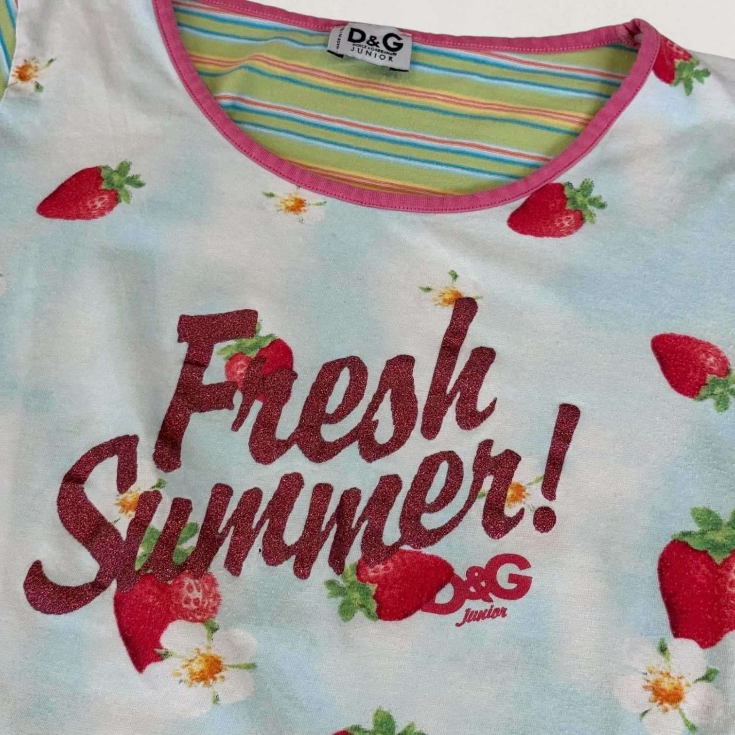 Dolce & Gabbana summer T-shirt - Image 4