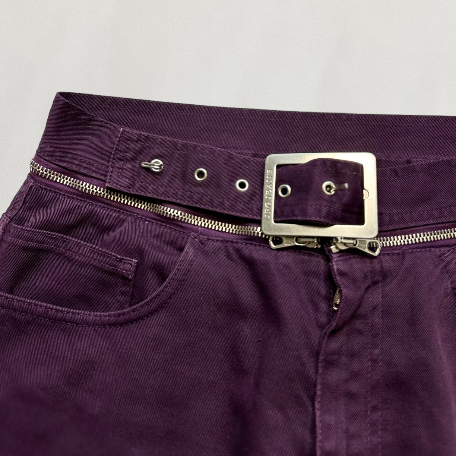 Jean Paul Gaultier buckle jeans - Image 3
