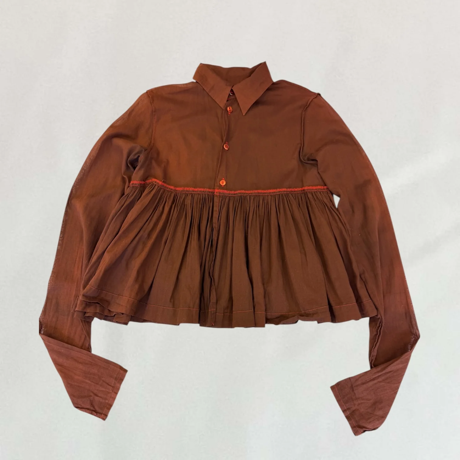 Jean Paul Gaultier ruffle shirt - Image 5