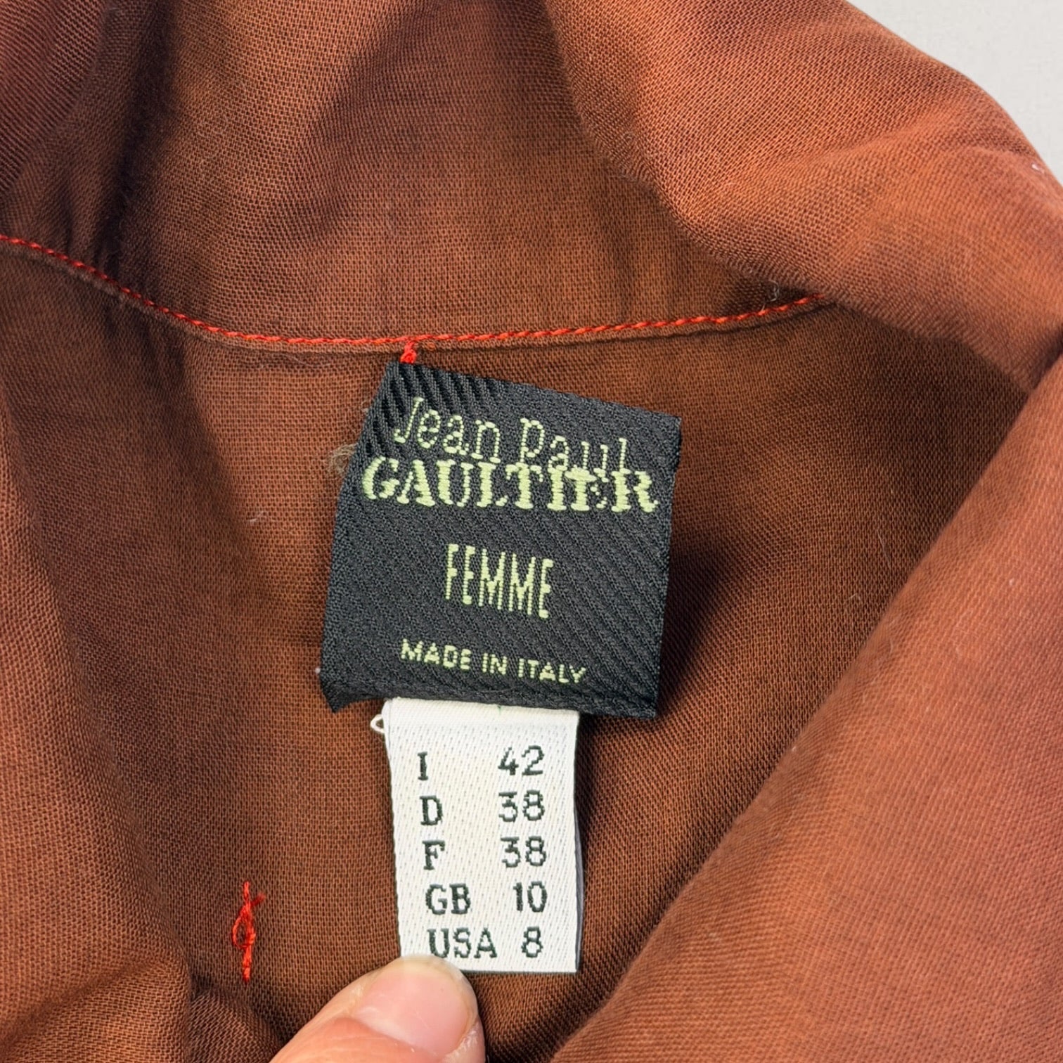 Jean Paul Gaultier ruffle shirt - Image 8
