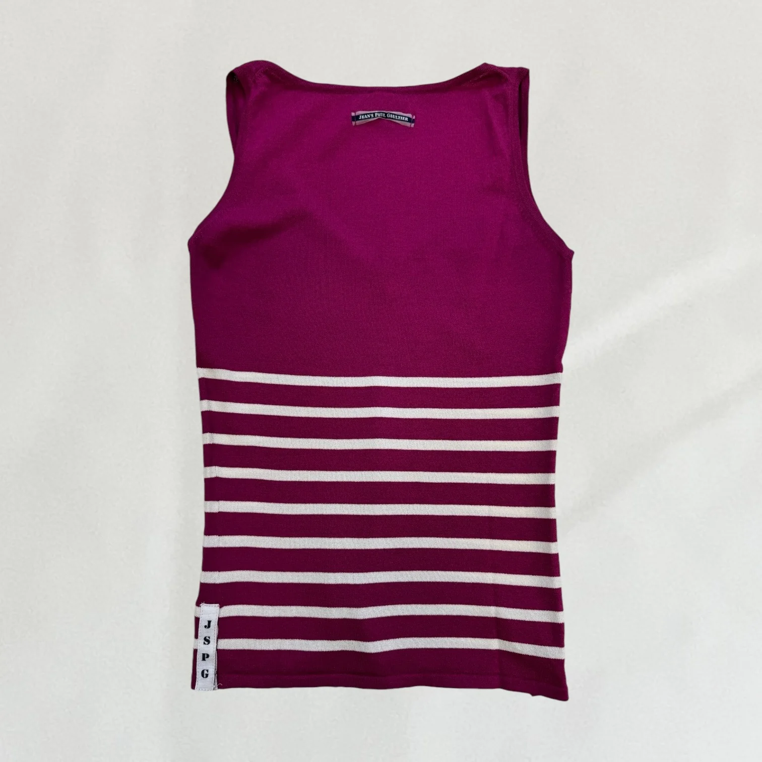 Jean Paul Gaultier striped knitted top - Image 4