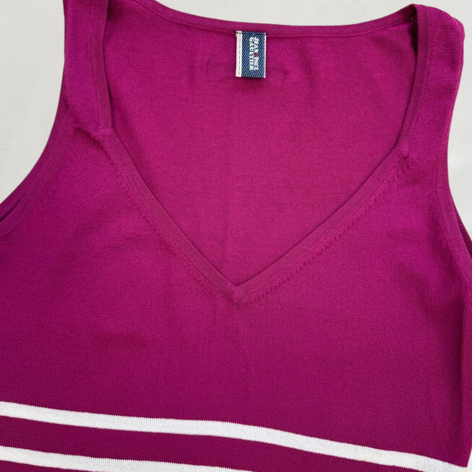 Jean Paul Gaultier striped knitted top - Image 5