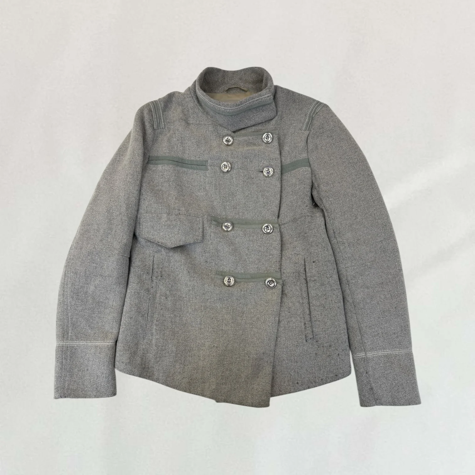 Marithé + François Girbaud asymmetric jacket - Image 3