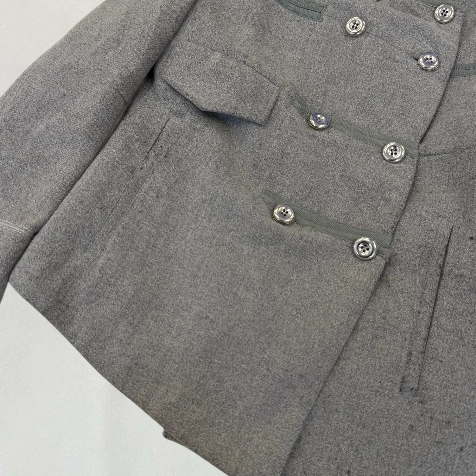 Marithé + François Girbaud asymmetric jacket - Image 6