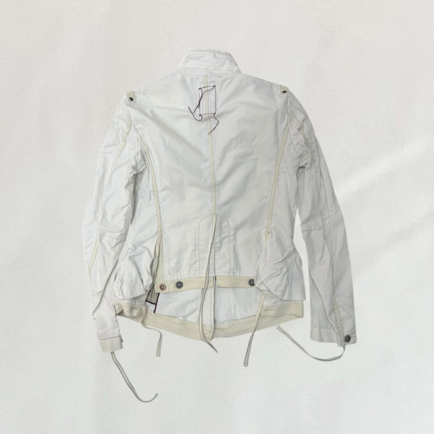 Marithé + François Girbaud asymmetric jacket - Image 4