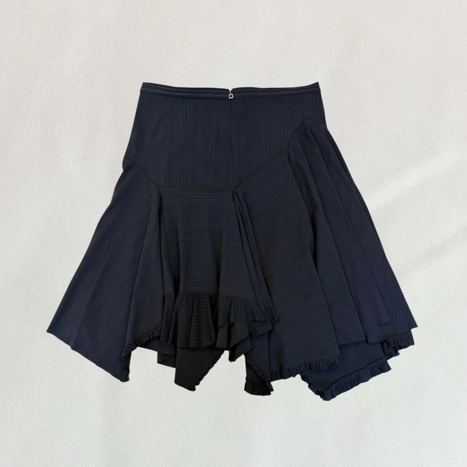 Marithé + François Girbaud asymmetric skirt - Image 3