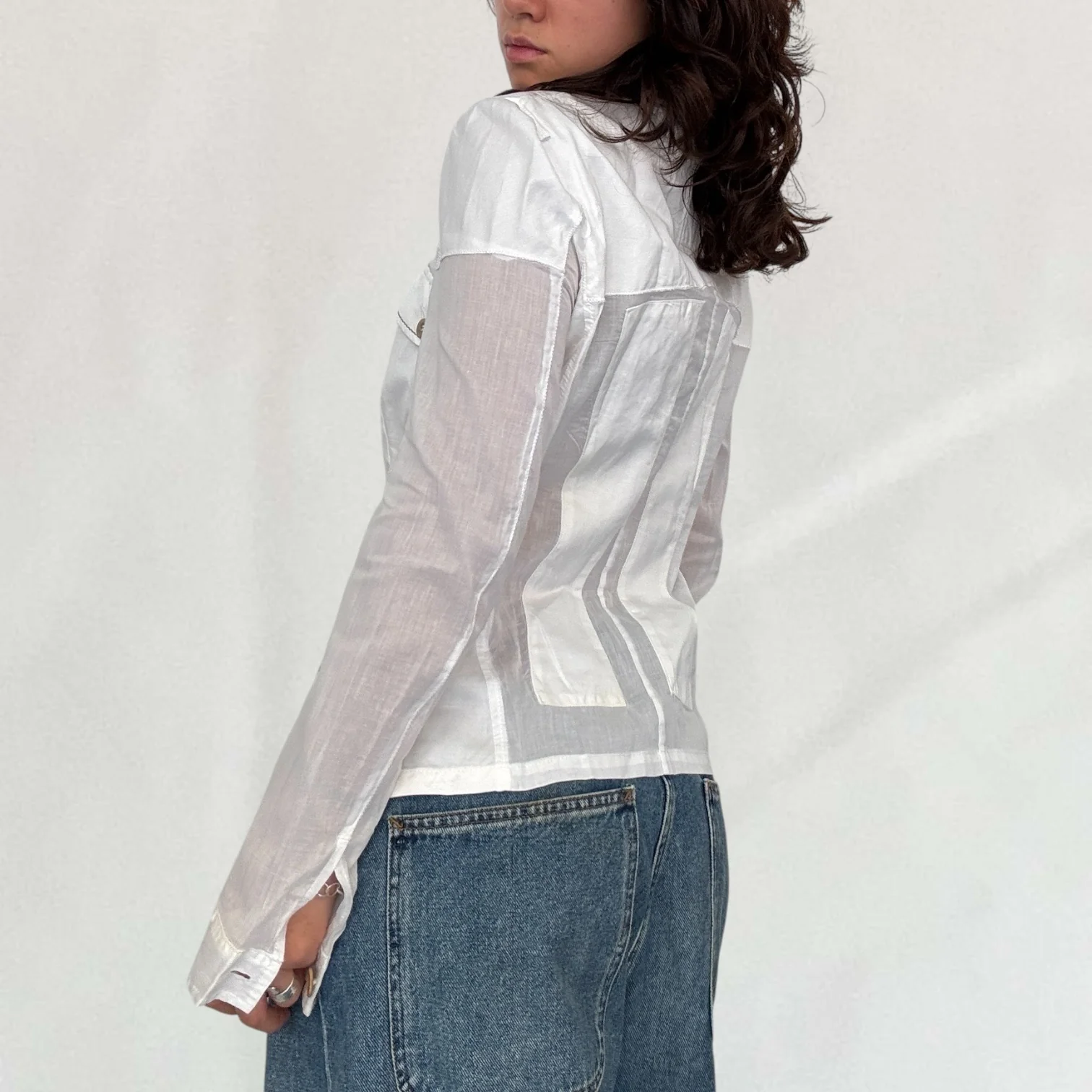 Marithé + François Girbaud button up jacket - Image 3