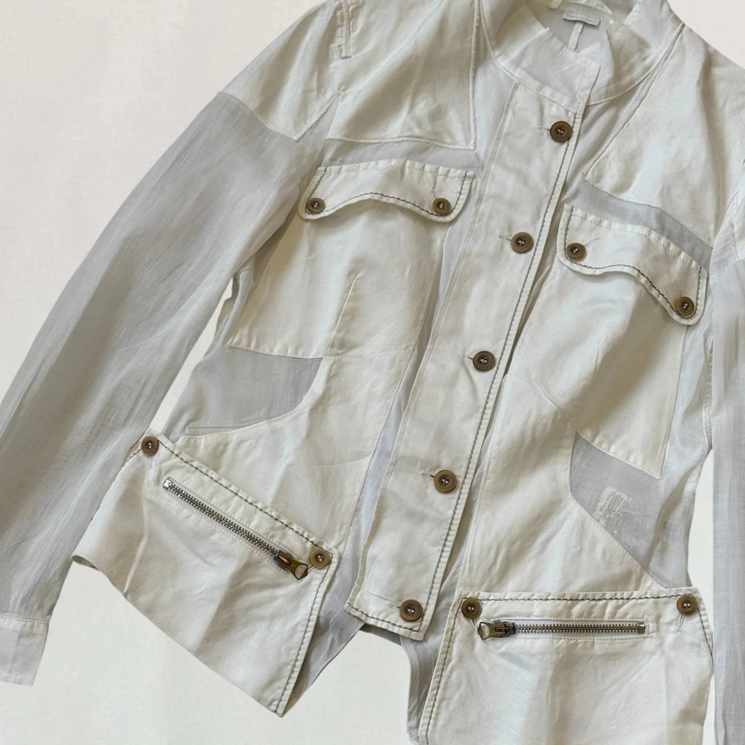 Marithé + François Girbaud button up jacket - Image 6