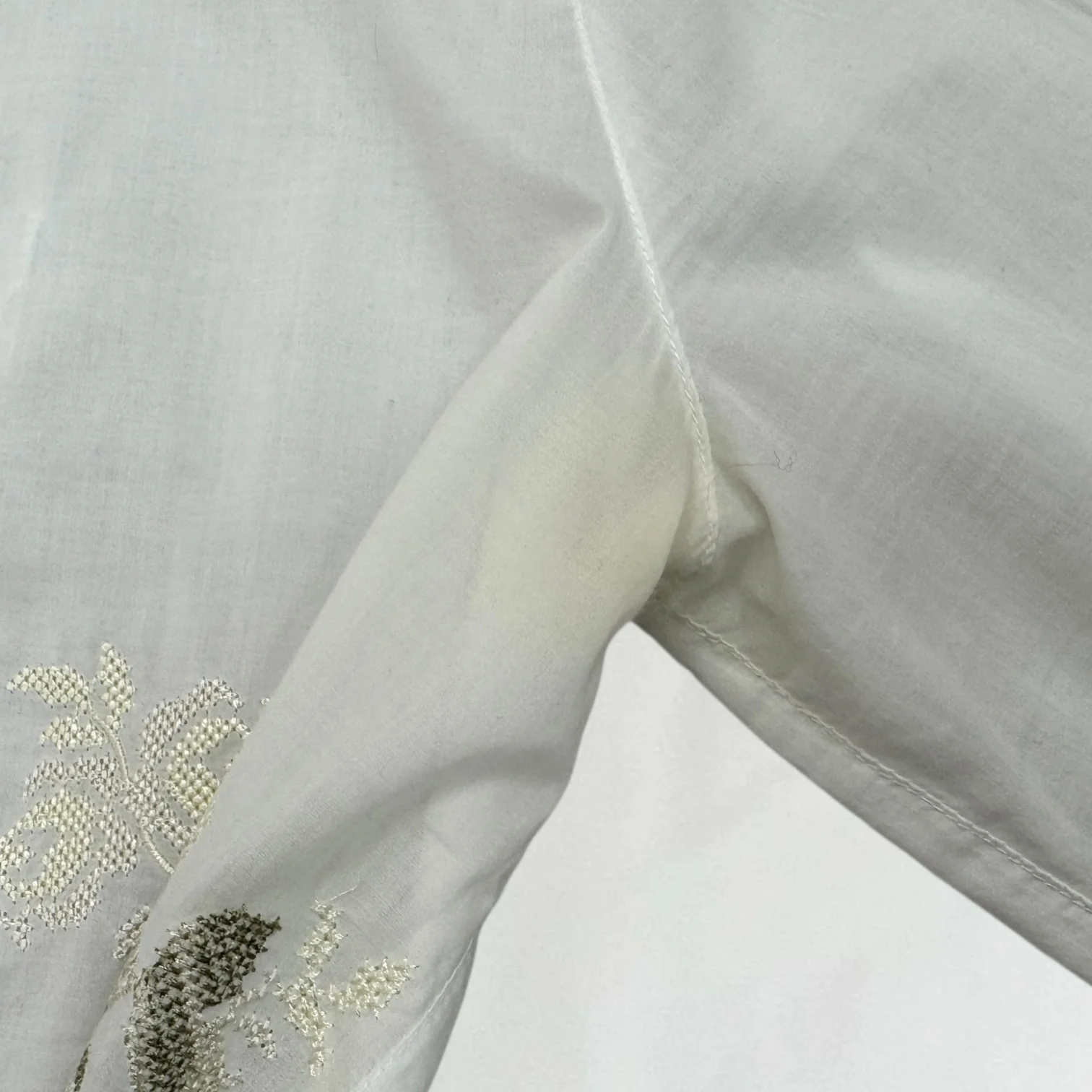 Marithé + François Girbaud embroidered shirt - Image 10