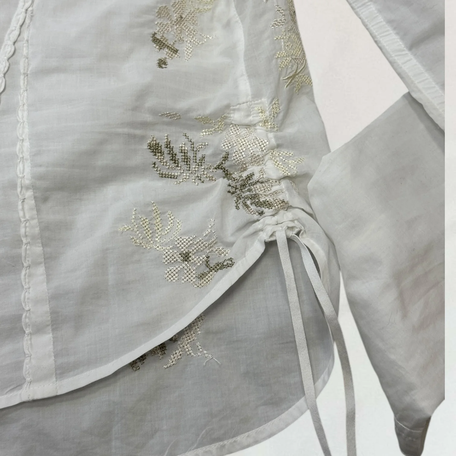 Marithé + François Girbaud embroidered shirt - Image 5