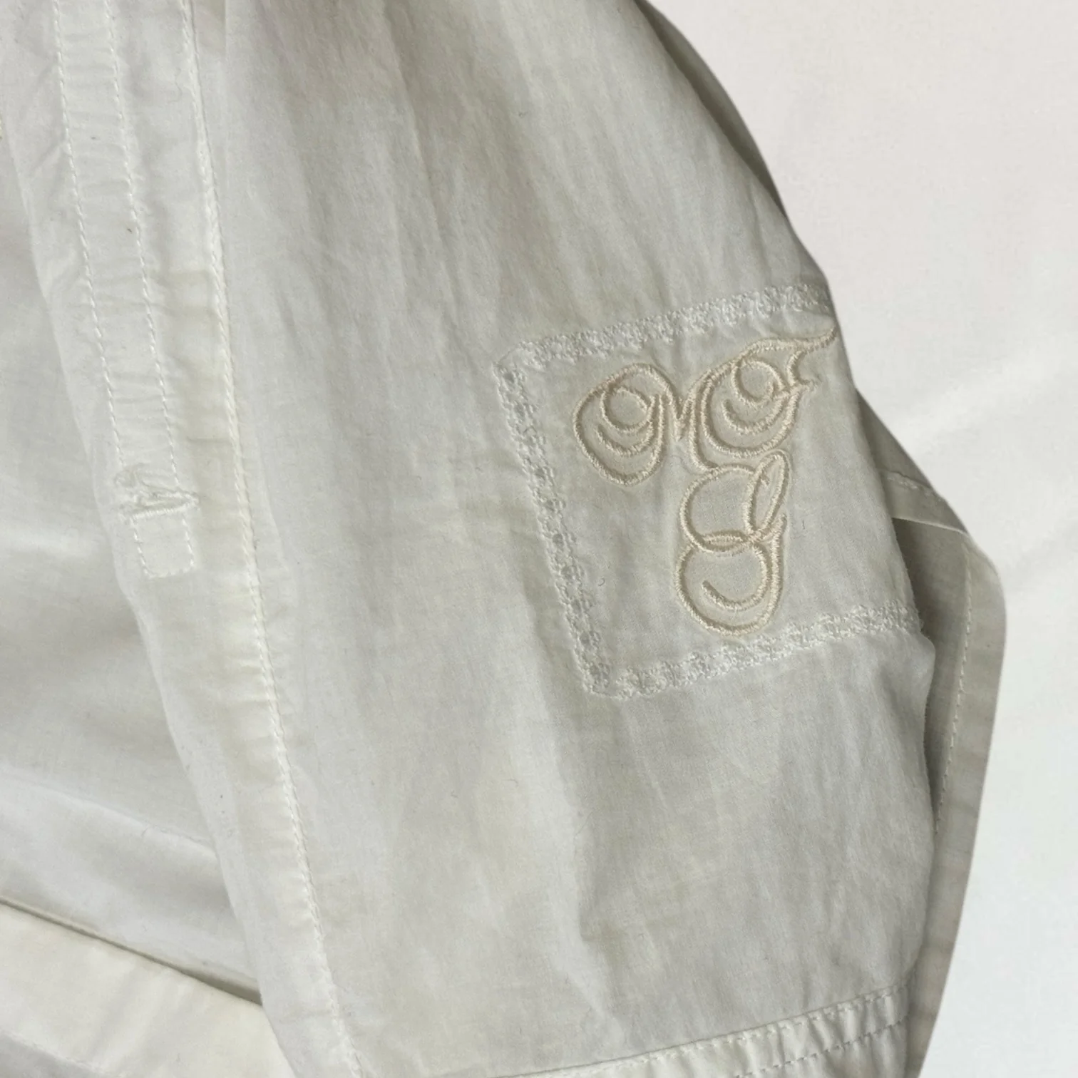 Marithé + François Girbaud embroidered shirt - Image 8