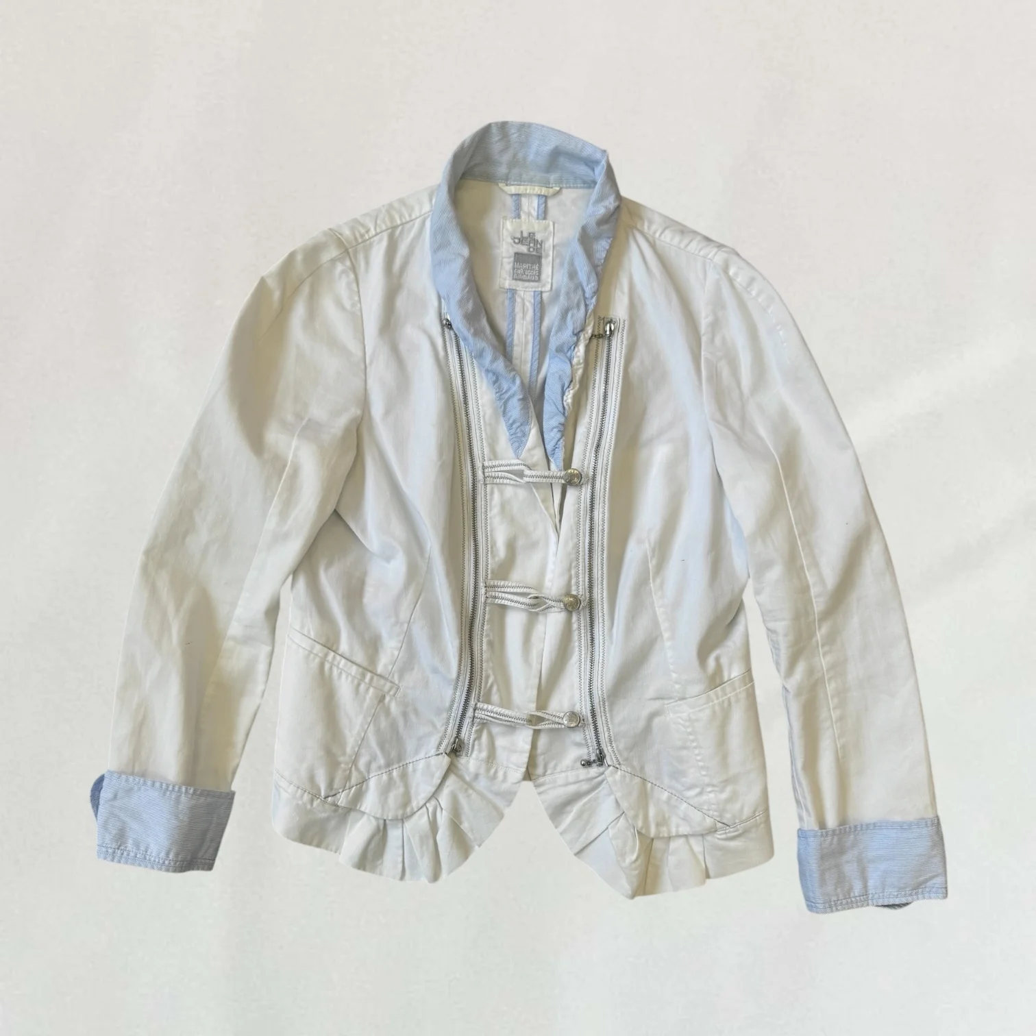 Marithé + François Girbaud hidden pocket jacket - Image 3