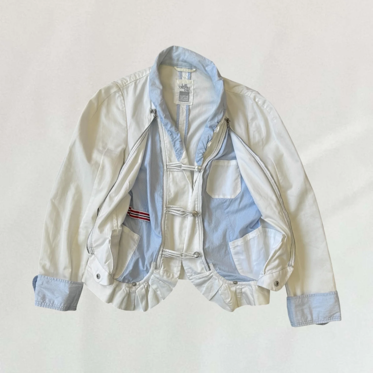 Marithé + François Girbaud hidden pocket jacket - Image 4