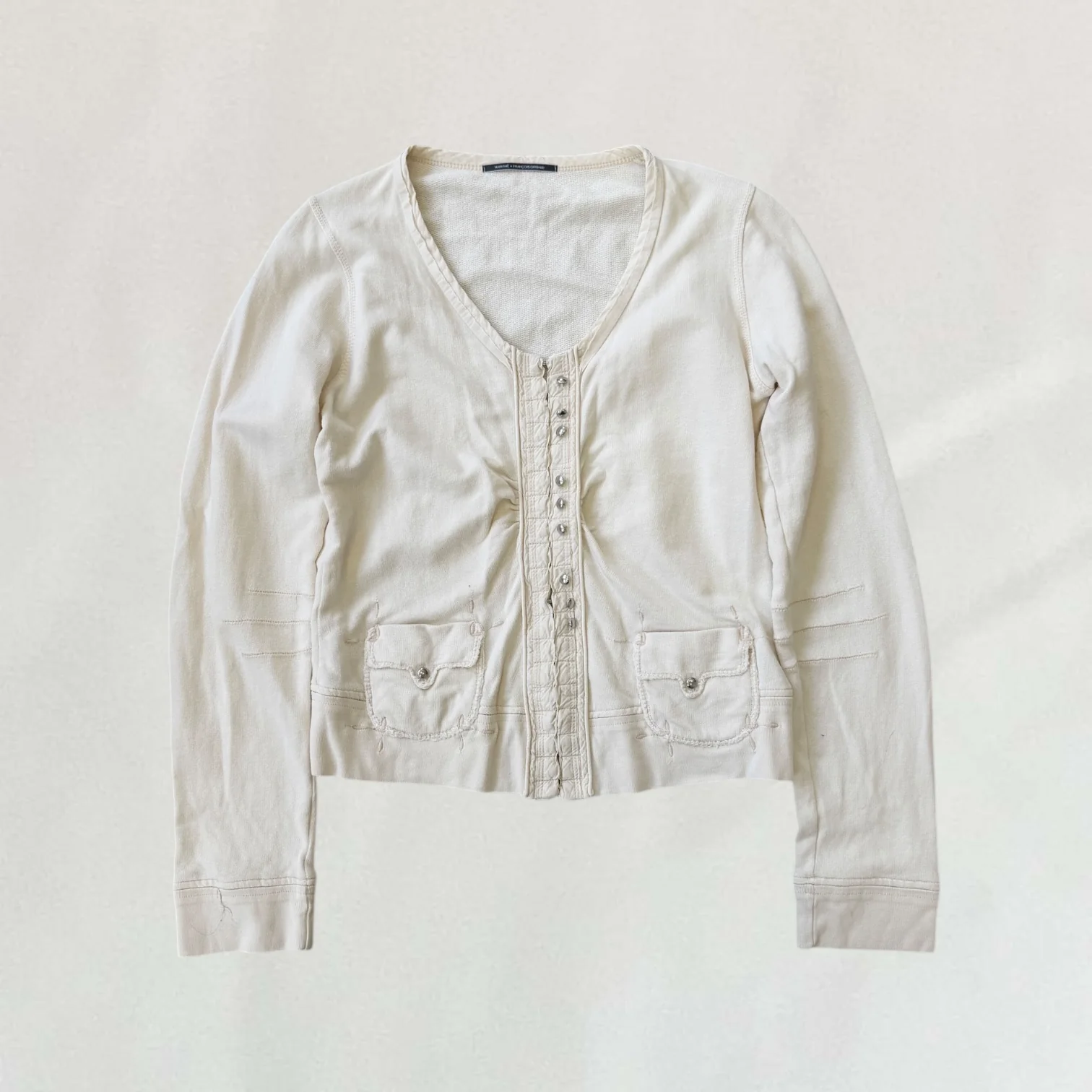 Marithé + François Girbaud hook and eye top - Image 3