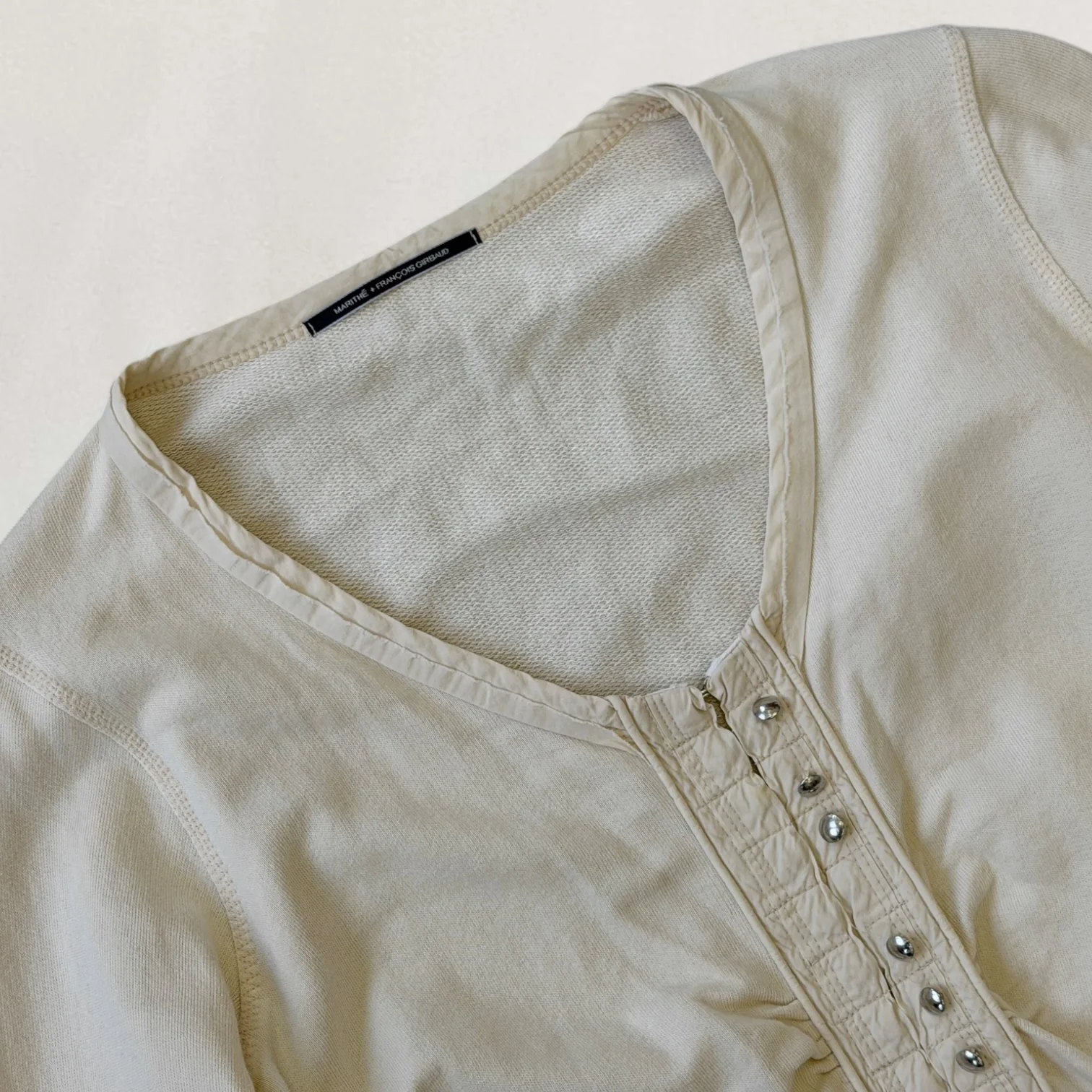 Marithé + François Girbaud hook and eye top - Image 4