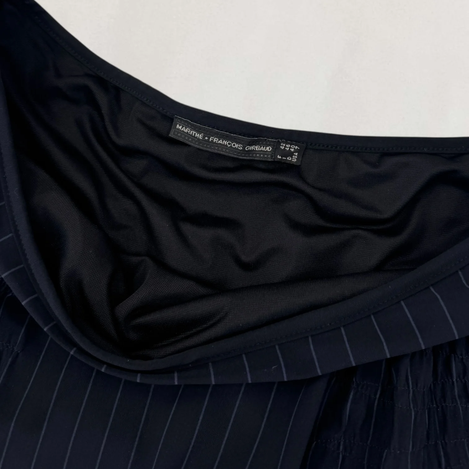 Marithé + François Girbaud pinstripe skirt - Image 3