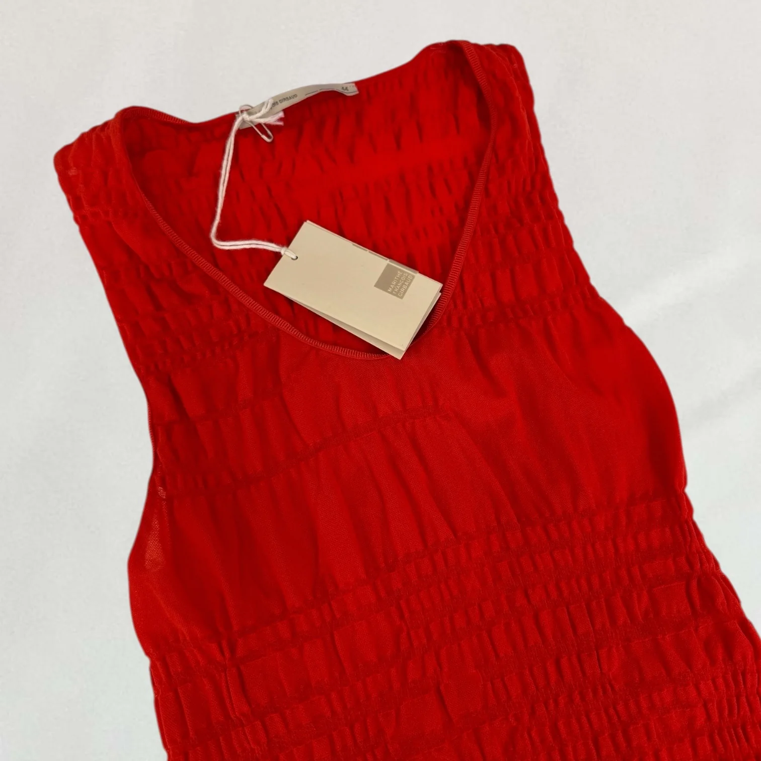 Marithé + François Girbaud sheer stretch vest - Image 4