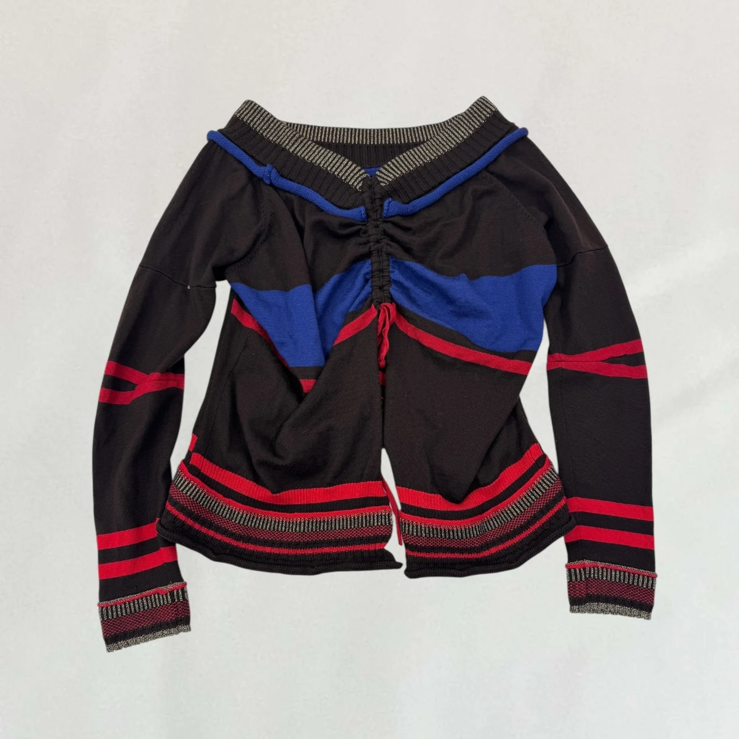 Marithé + François Girbaud striped jumper - Image 4