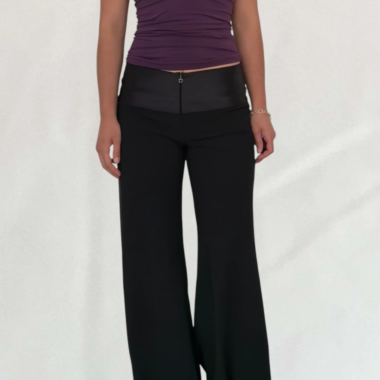 Marithé + François Girbaud wide leg trousers