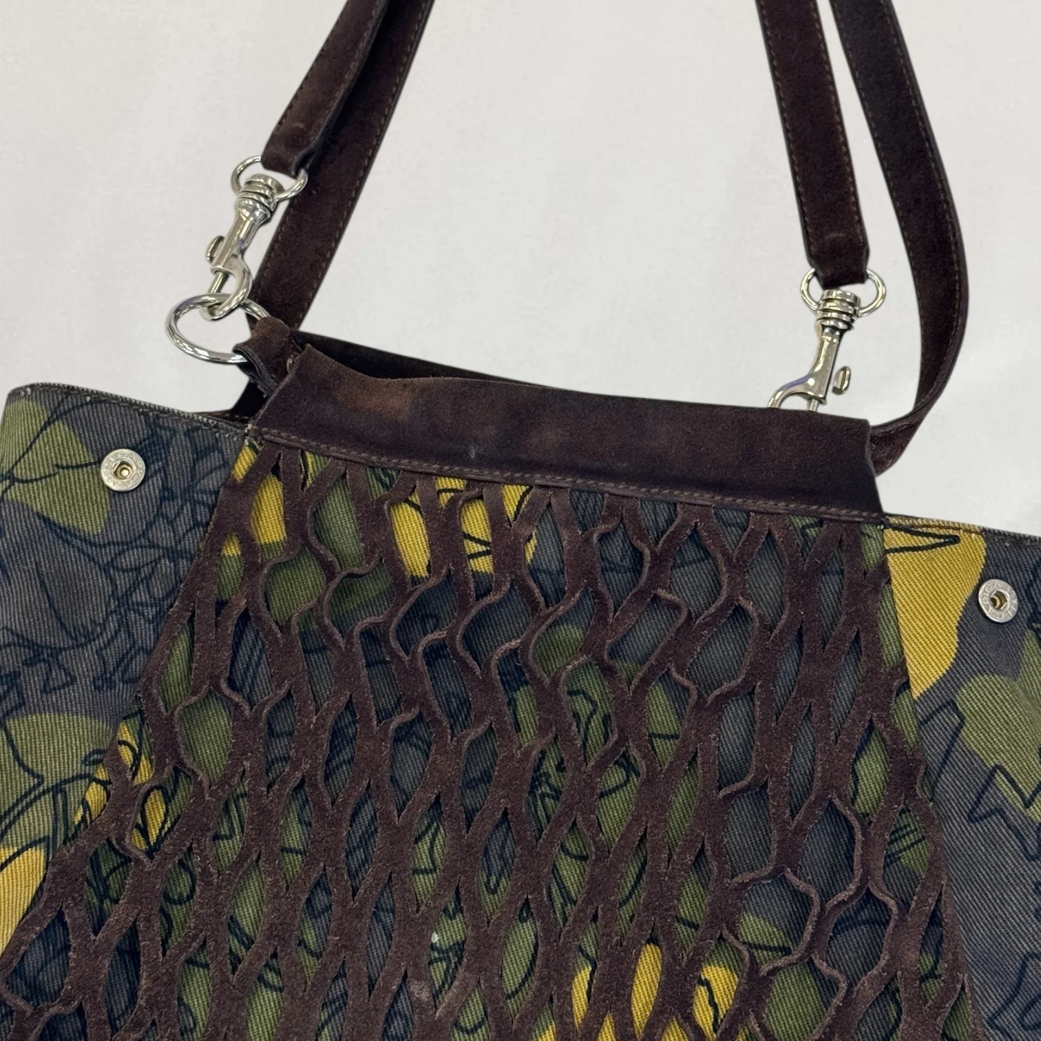 Miu Miu camo print bag - Image 4