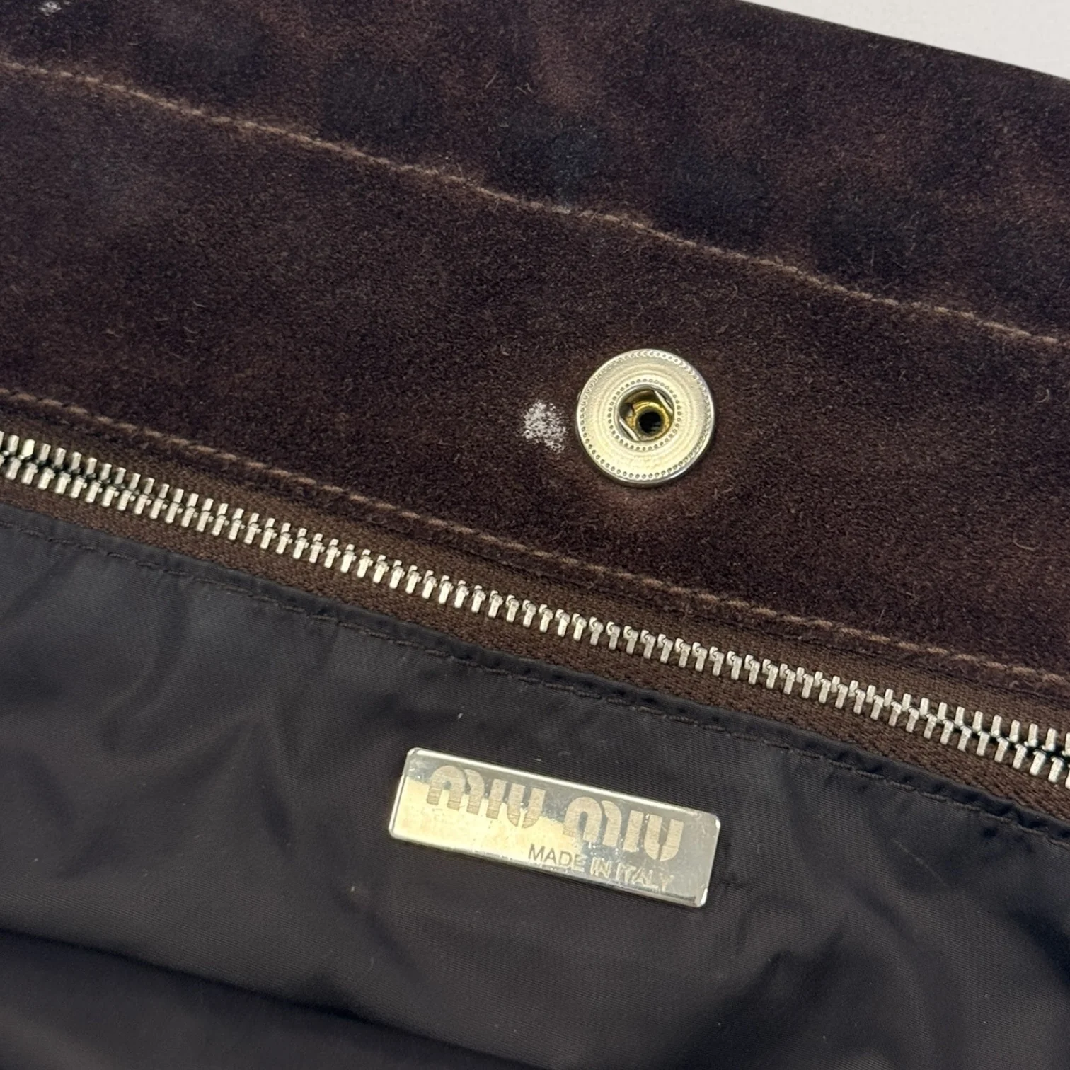 Miu Miu camo print bag - Image 6