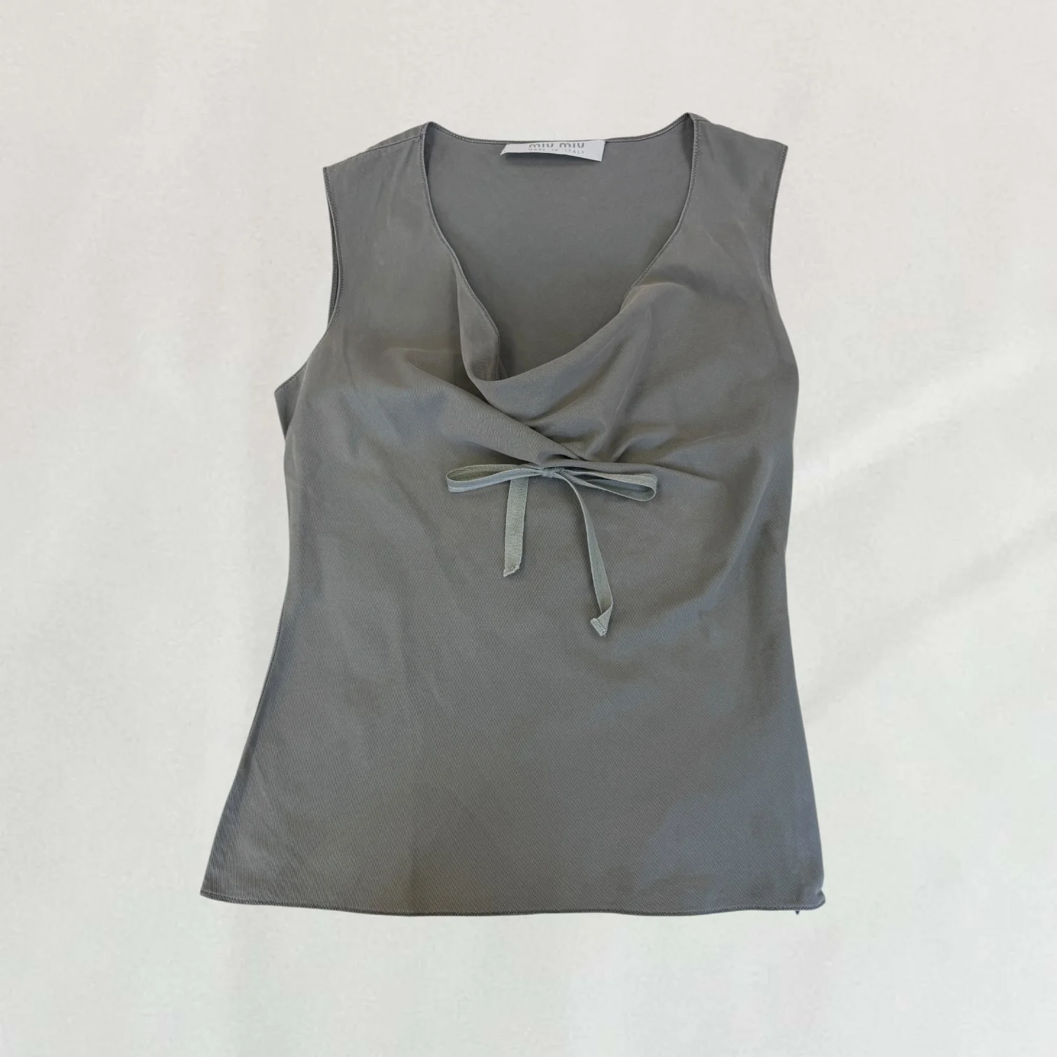Miu Miu cowl neck vest - Image 4
