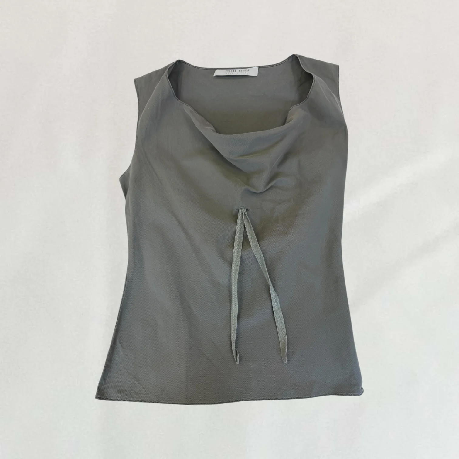 Miu Miu cowl neck vest - Image 5