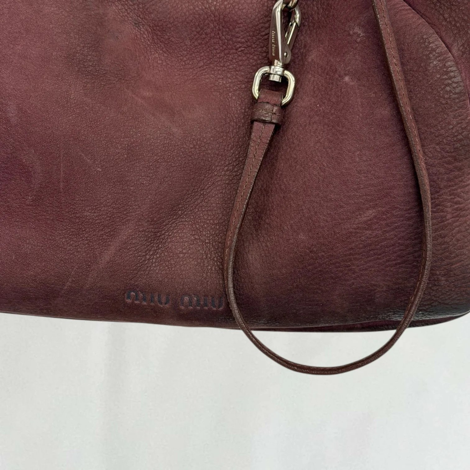 Miu Miu leather bag - Image 9