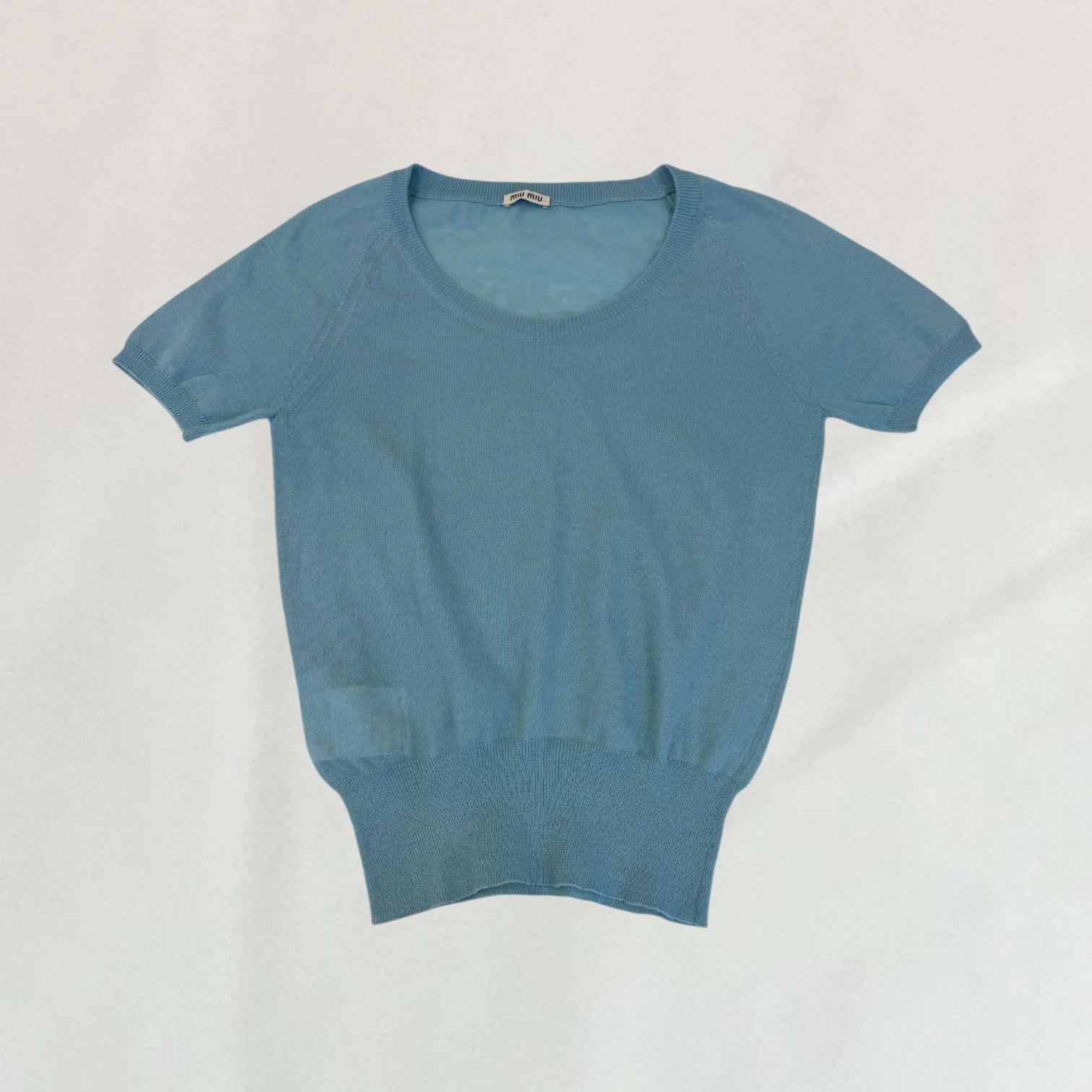 Miu Miu sheer T-shirt - Image 3