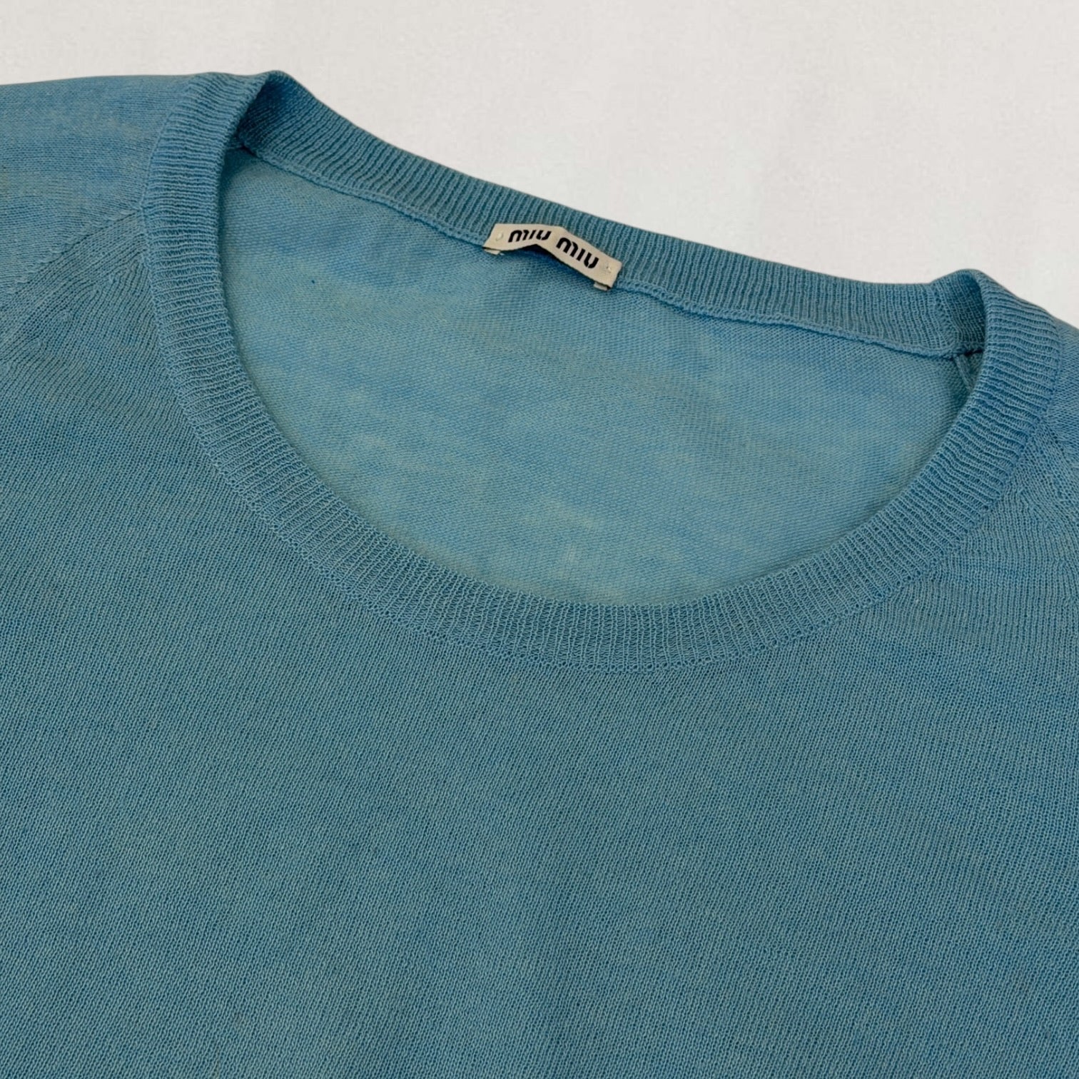 Miu Miu sheer T-shirt - Image 5