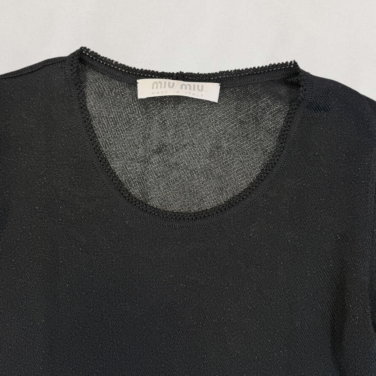 Miu Miu sheer top - Image 7