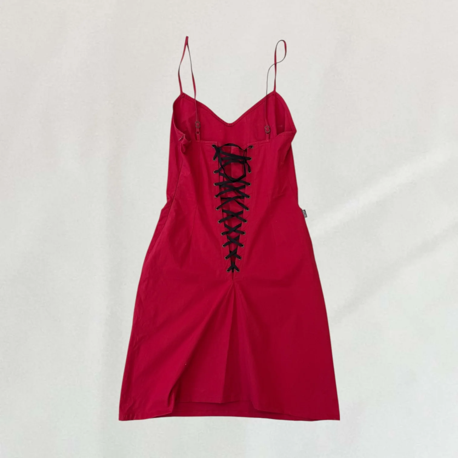 Moschino lace up dress - Image 4