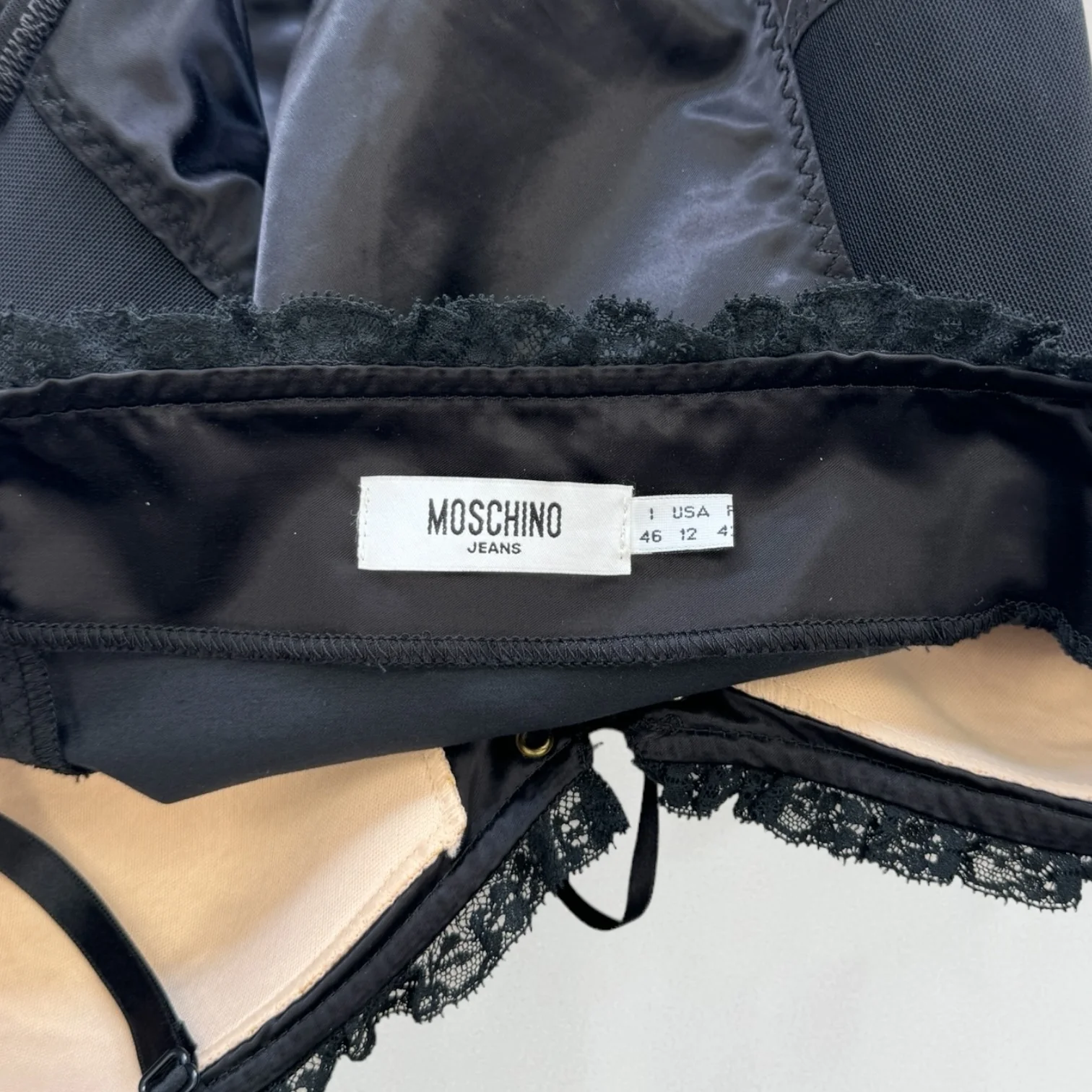 Moschino satin cami top - Image 4