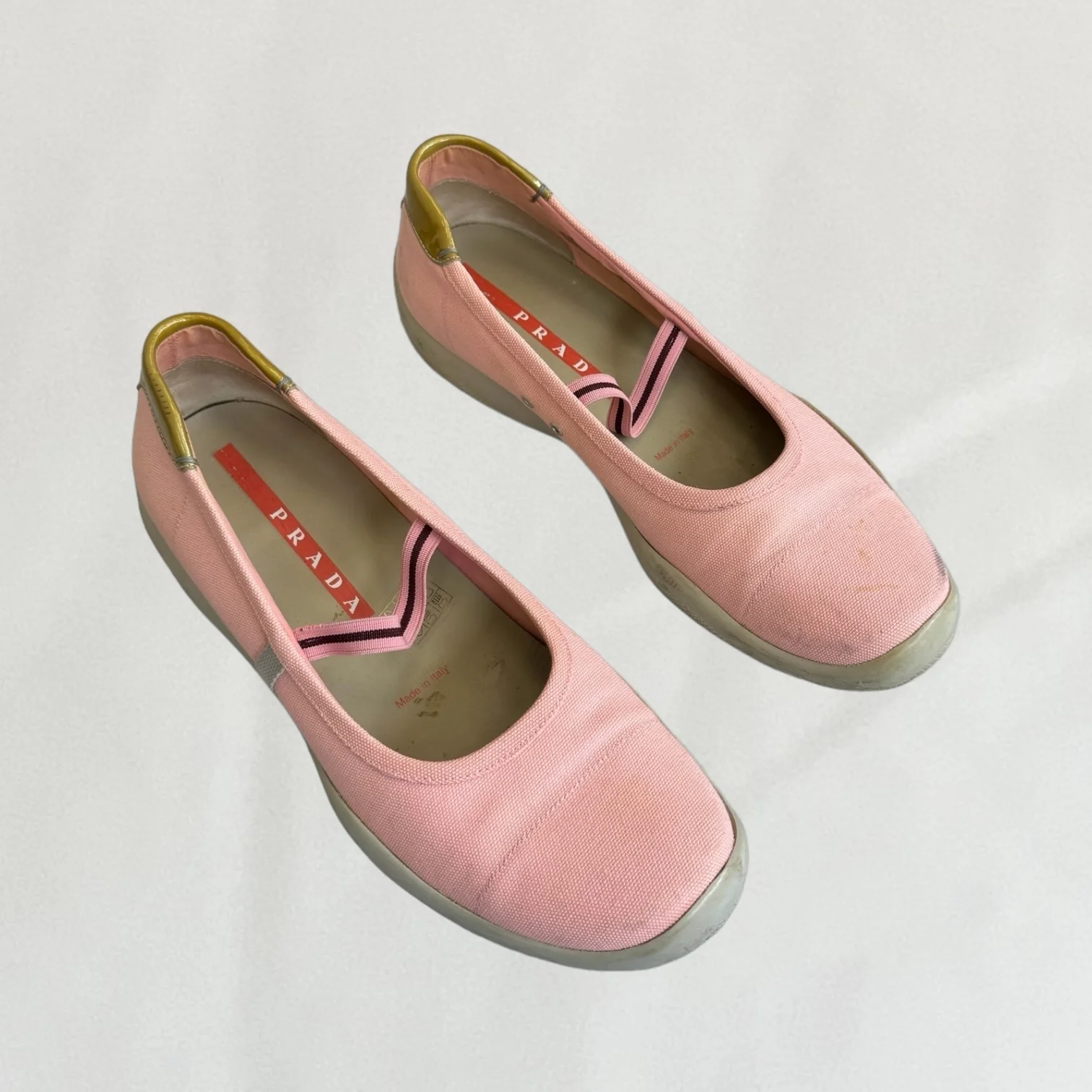 Pink Prada Mary Jane's
