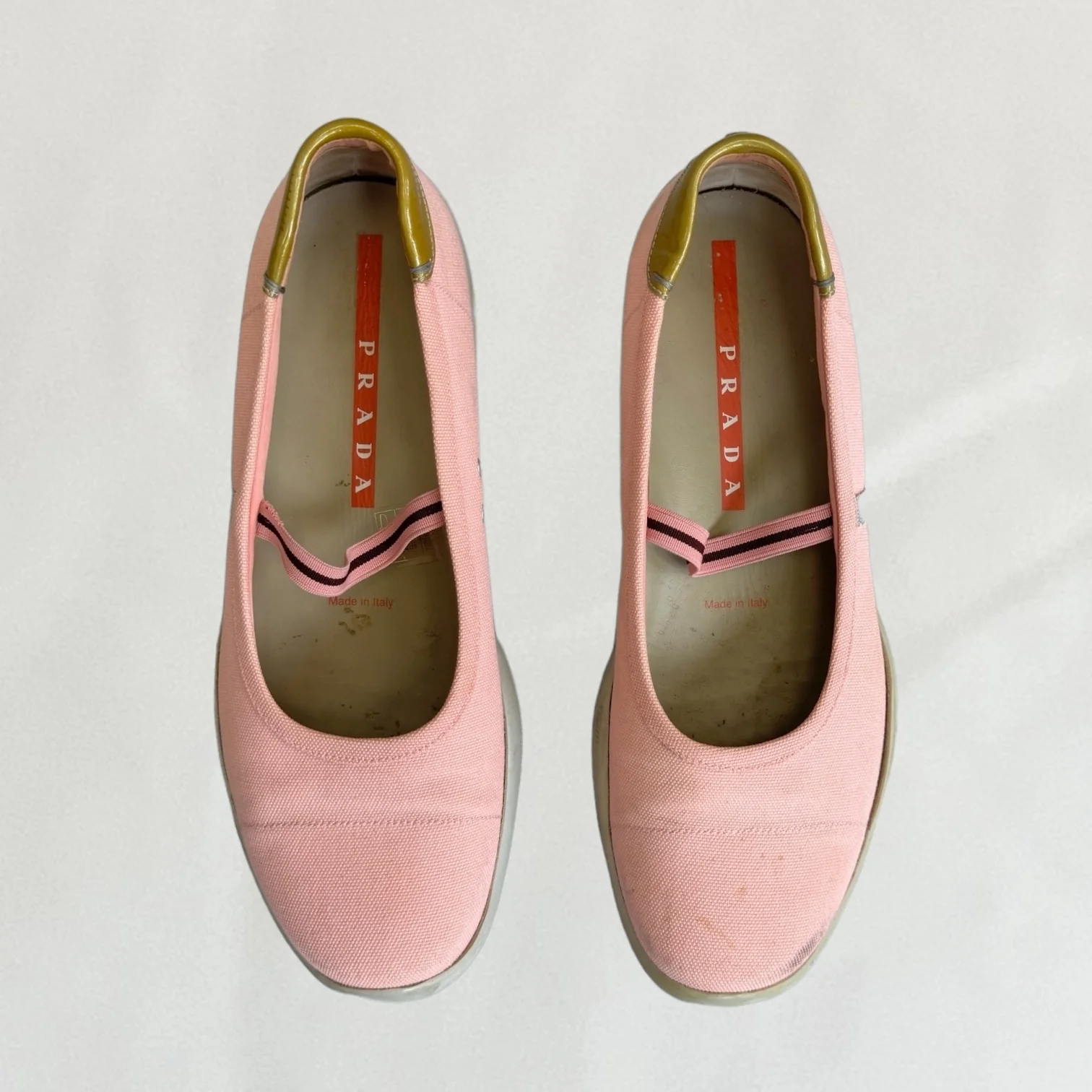 Pink Prada Mary Jane's - Image 3