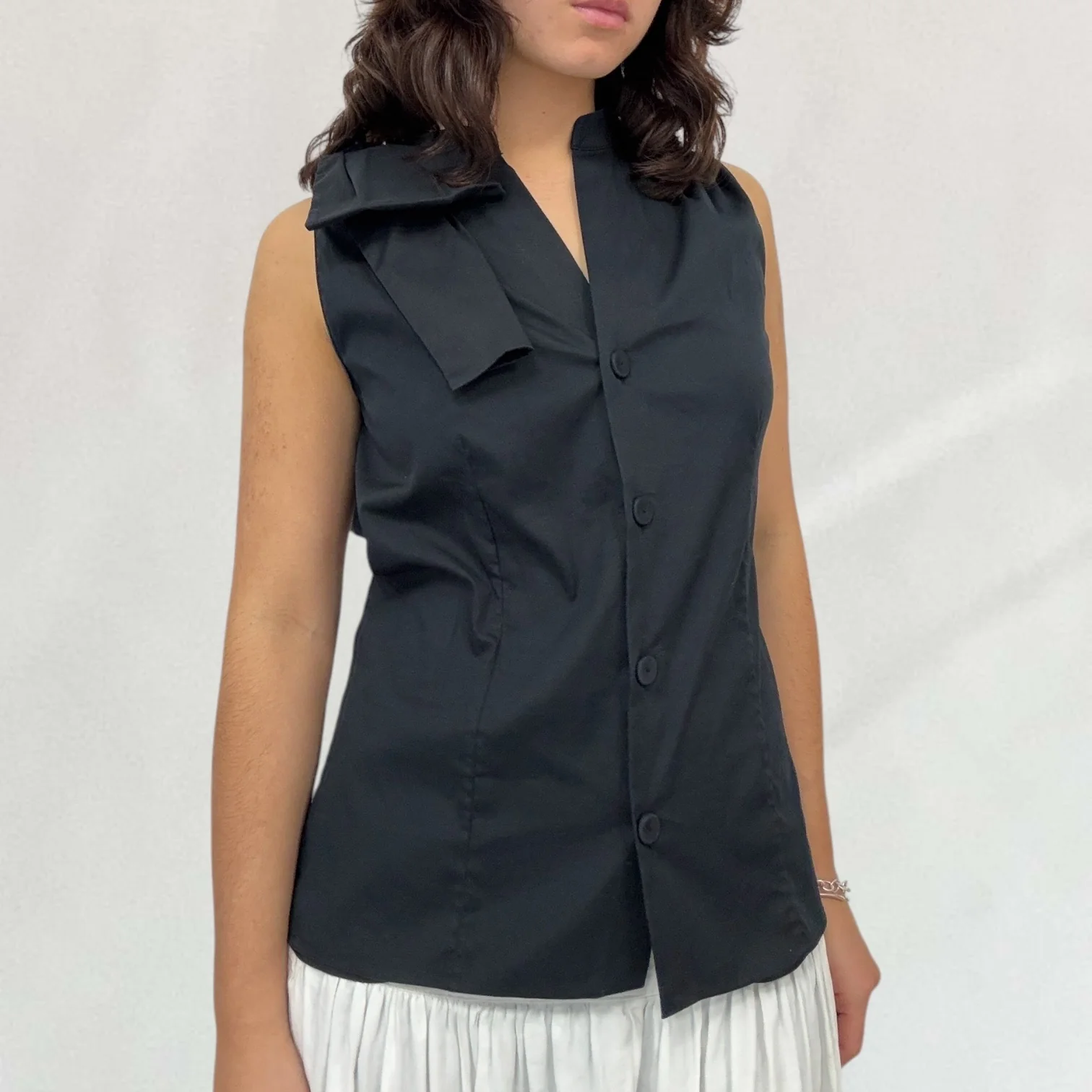 Prada bow vest