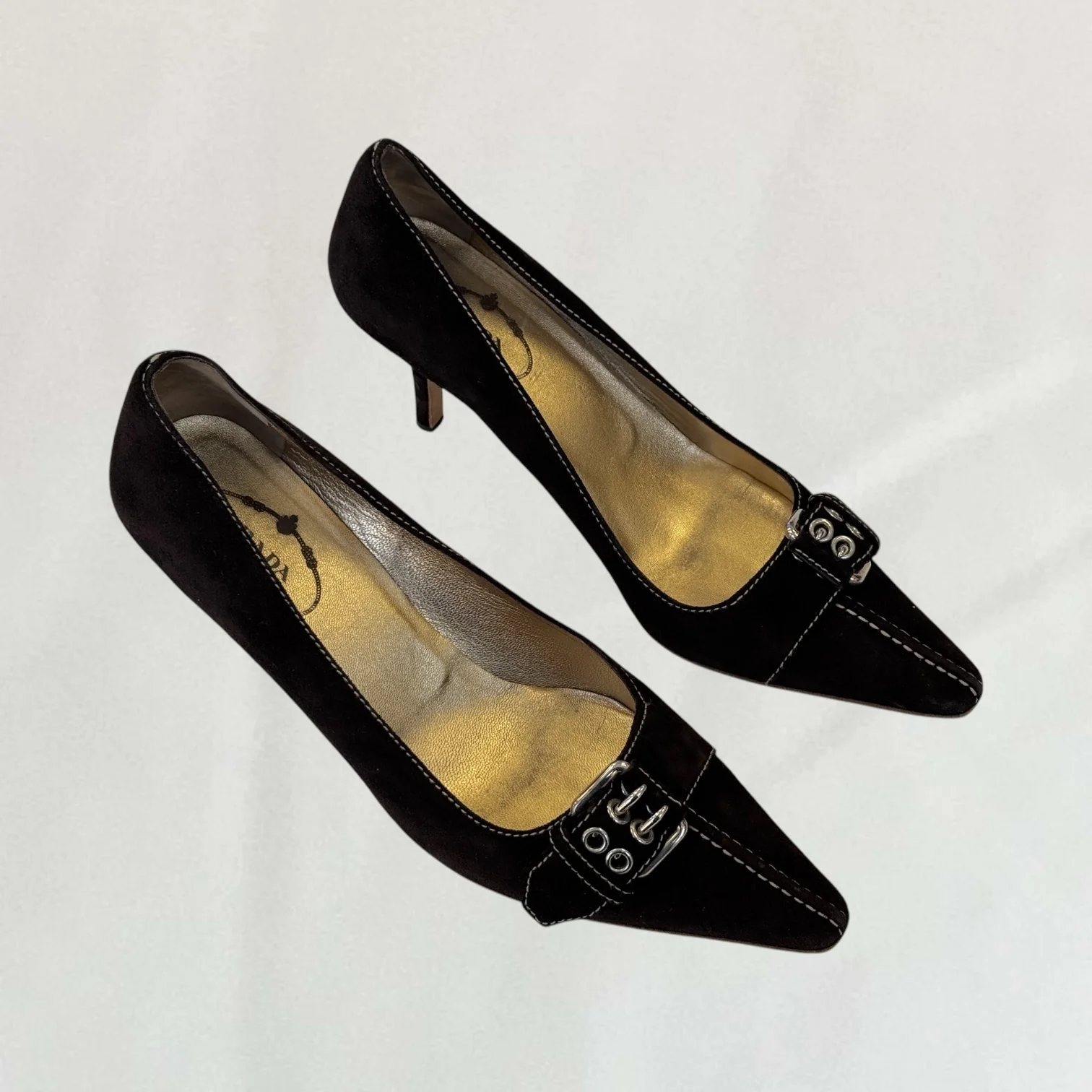 Prada buckle heels - Image 2