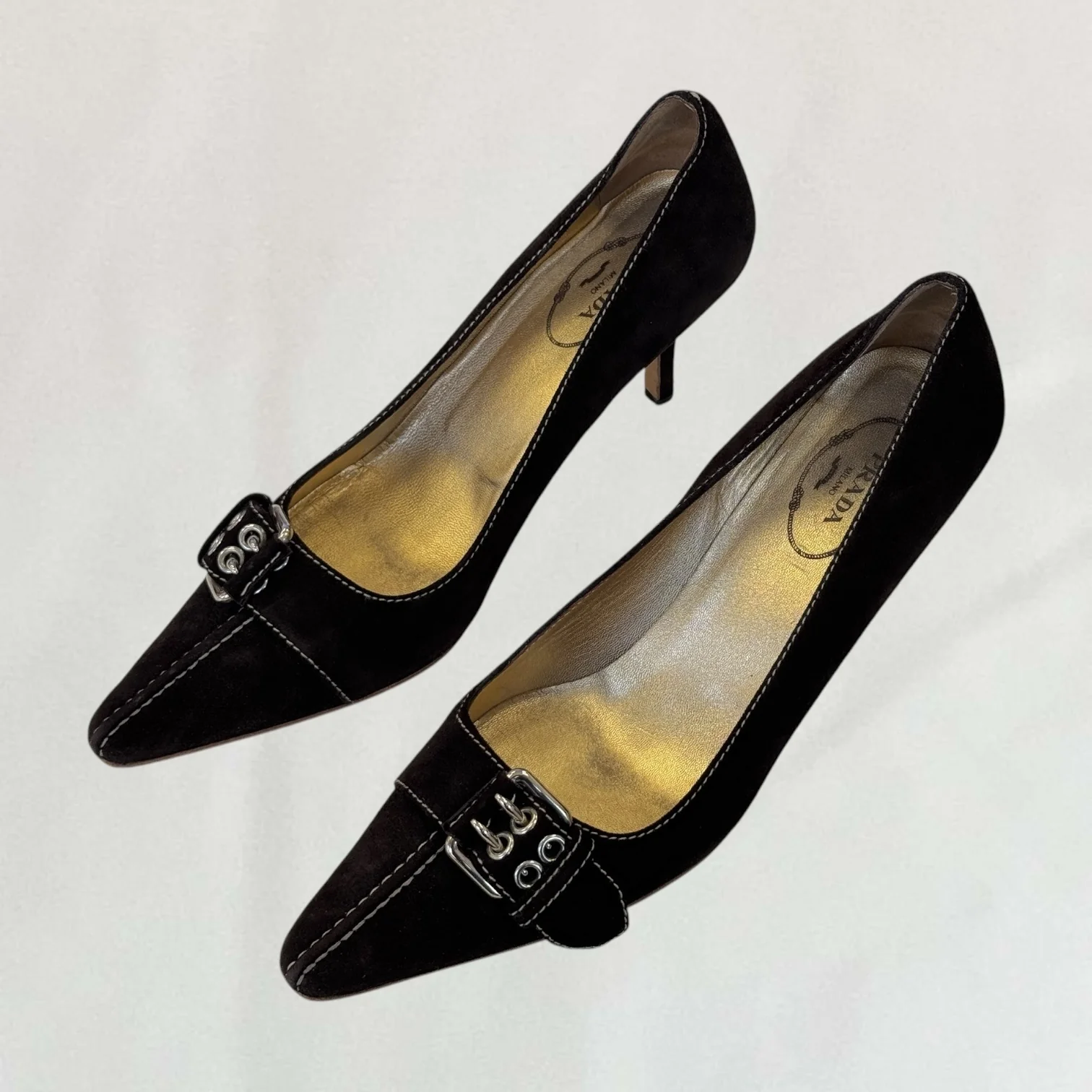 Prada buckle heels - Image 3