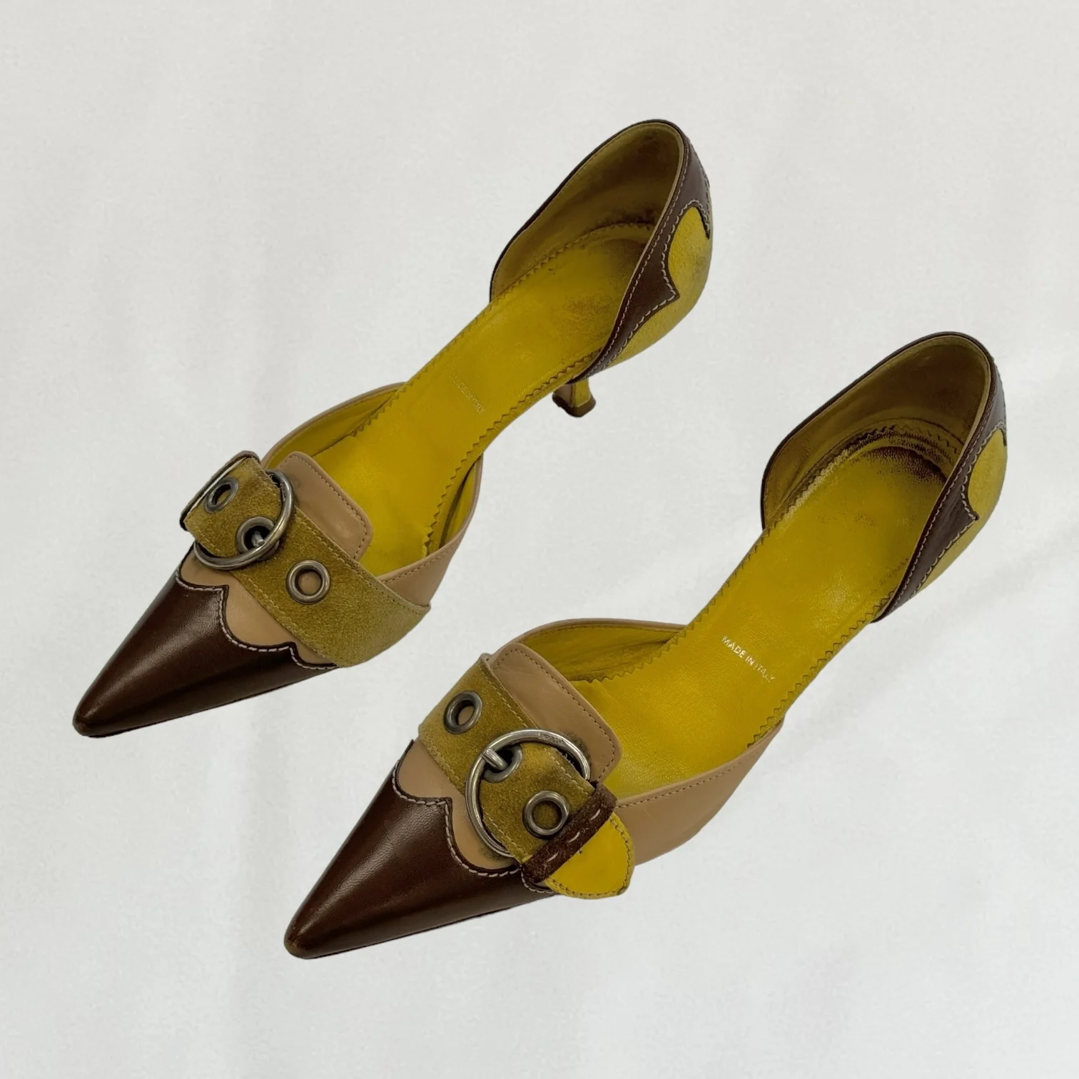 Prada buckle kitten heels - Image 4