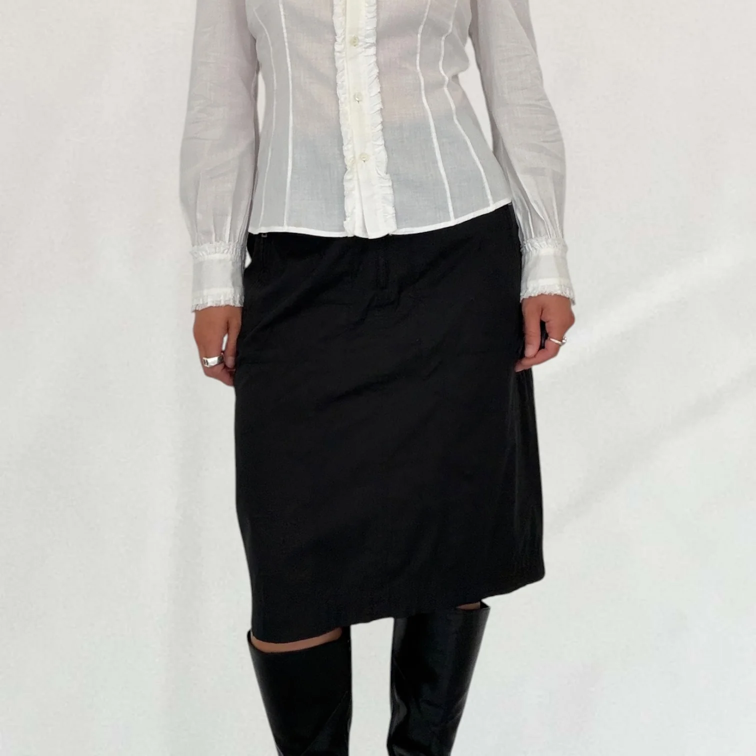 Prada cargo skirt