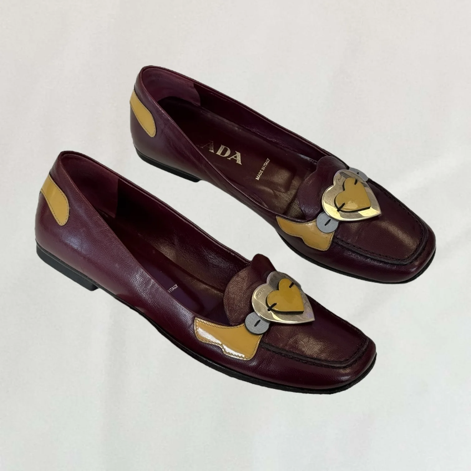 Prada heart loafers - Image 2